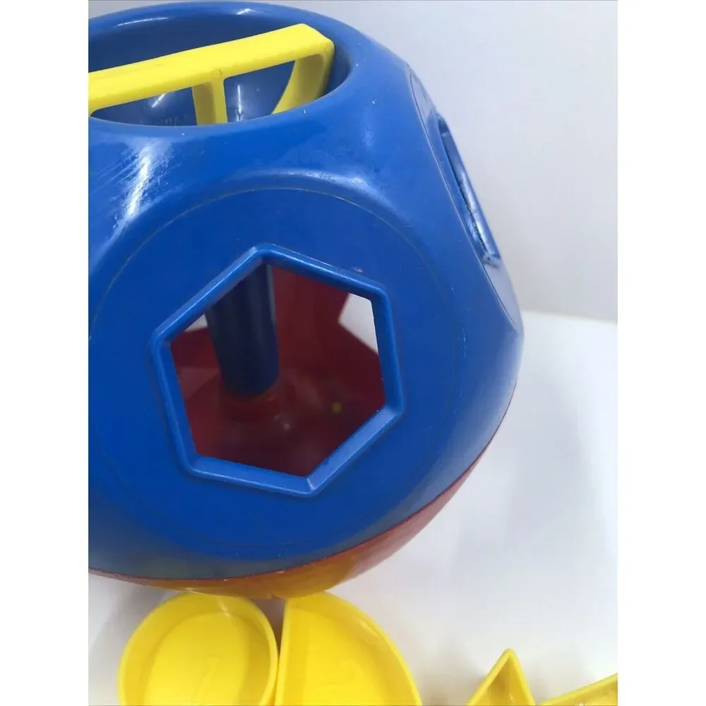 Tupperware Shape O Toy Kids Baby Toddler Development Sorting Ball Complete #set